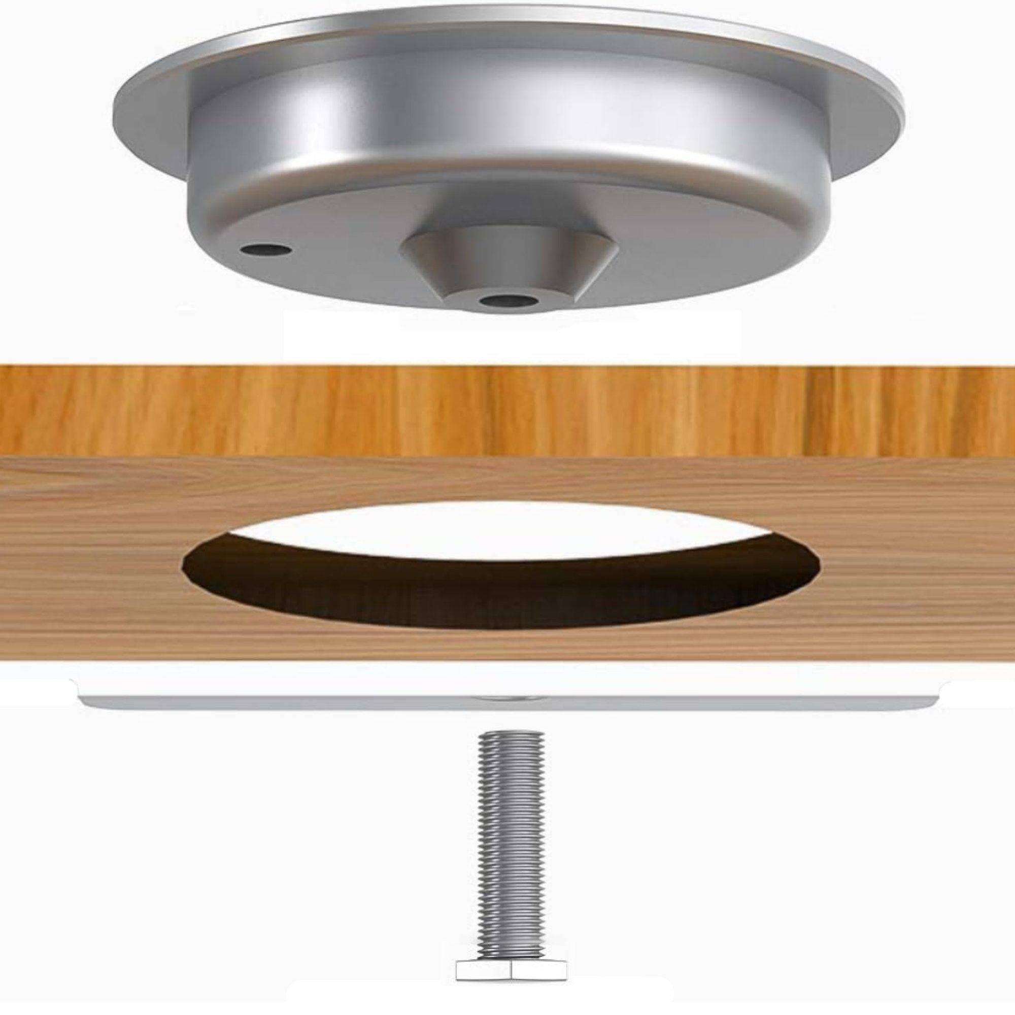 kalb | Qi Einbau Schnellladegerät Fast Charge 20W Wireless Induktion Charger drahtlos Ladestation für Smartphones und Zubehör