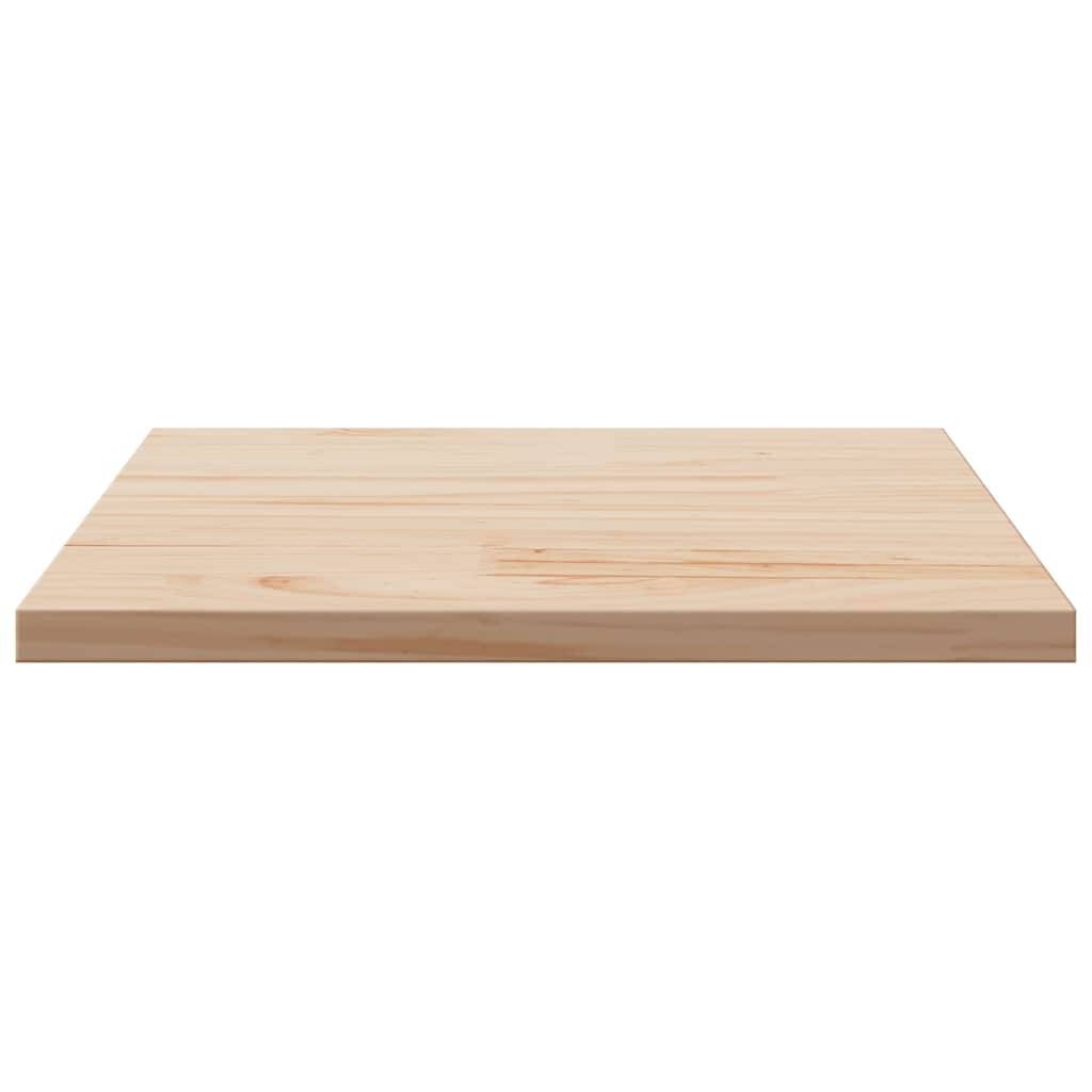 vidaXL Tischplatte 60x60x2,5 cm Massivholz Kiefer Quadratisch