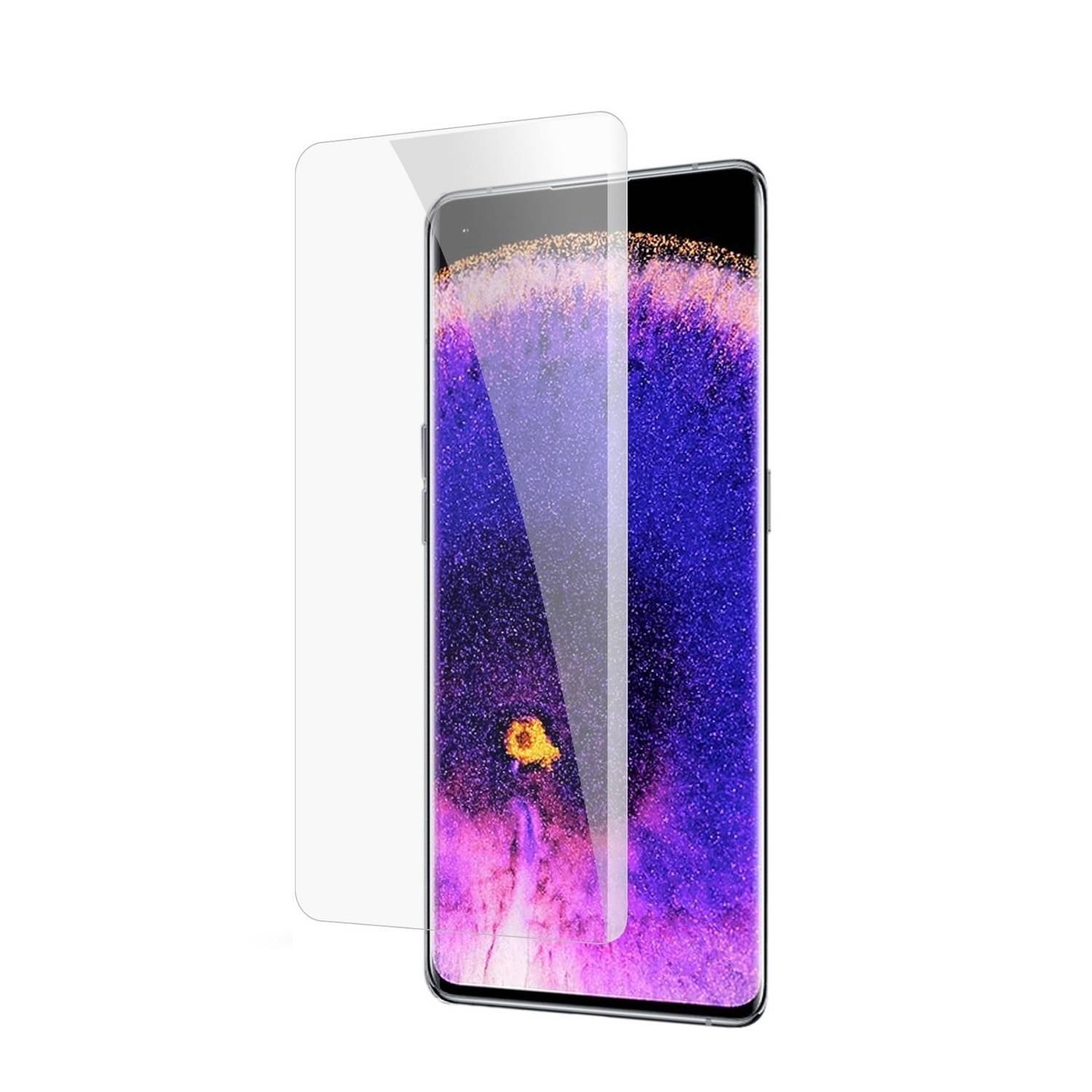 5x UV-Liquid 9H Panzerglas für Oppo Find X5 Pro 3D KLAR echtes Tempered Panzerhartglas Schutzglas Displayschutz Panzerfolie Schutzfolie Screen