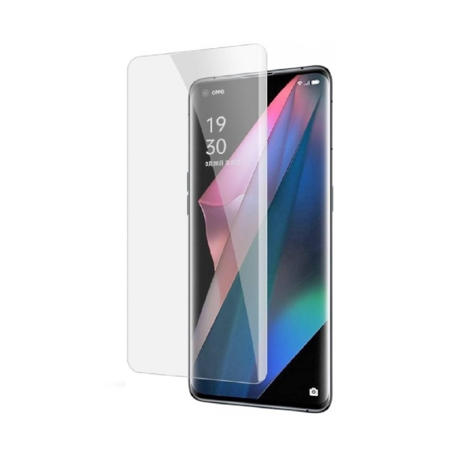 2x 9H Hartglas für Oppo Find X3 FULL Panzerfolie Displayschutz Schutzglas KLAR Panzerglas Schutzfolie
