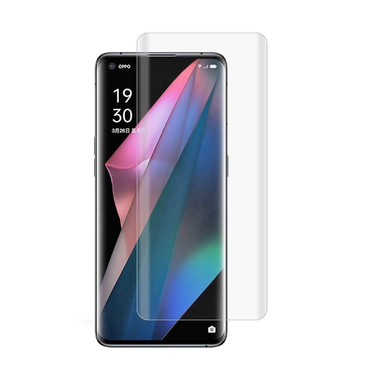 4x Panzerfolie für Oppo Find X3 Pro FULL COVER Displayschutzfolie HD KLAR Schutzfolie Folie