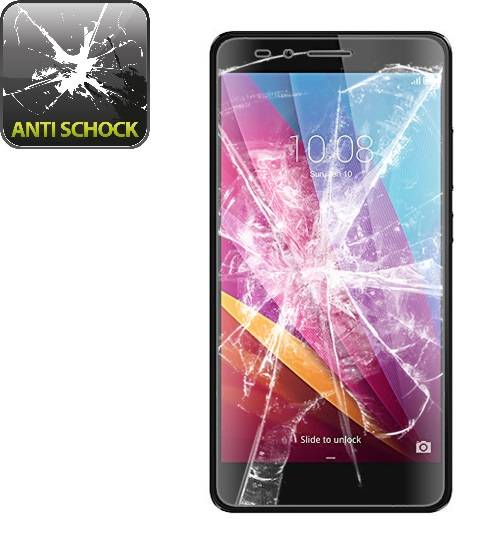 6x Panzerfolie für Huawei Honor 5X ANTI-SCHOCK Displayschutzfolie HD ULTRA KLAR