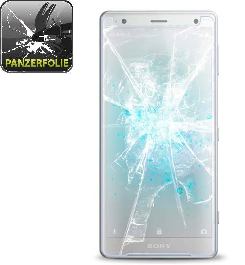 2x Panzerfolie für Sony Xperia XZ2 Compact ANTI-SCHOCK Displayschutzfolie HD KLAR