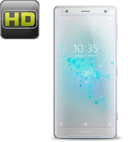 2x Displayschutzfolie für Sony Xperia XZ2 Compact Displayfolie Displayschutz KLAR
