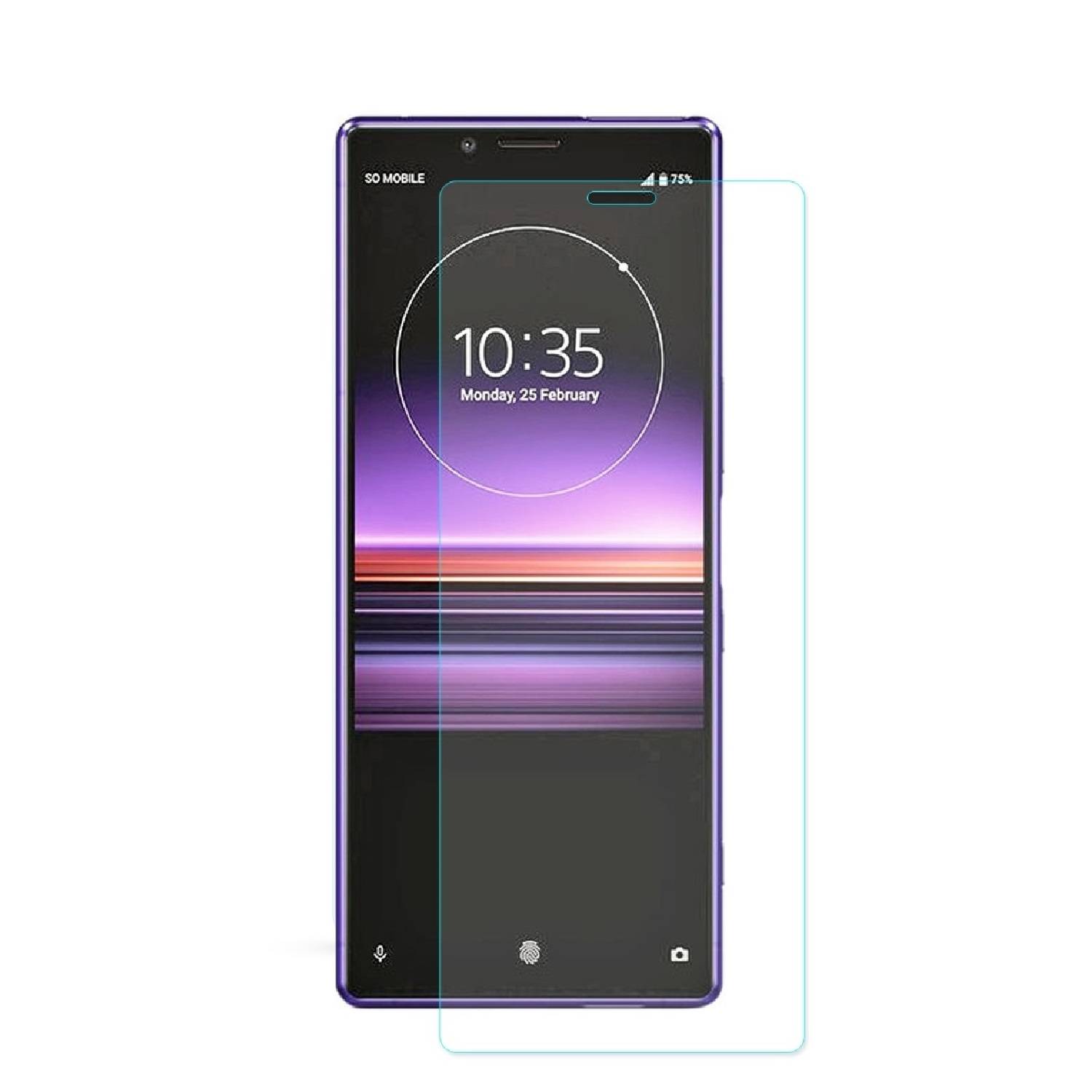 6x 9H Panzerglas für Sony Xperia 1 HD KLAR echtes Tempered Glass Displayschutz Schutzfolie Schutzglas Screen-Protector