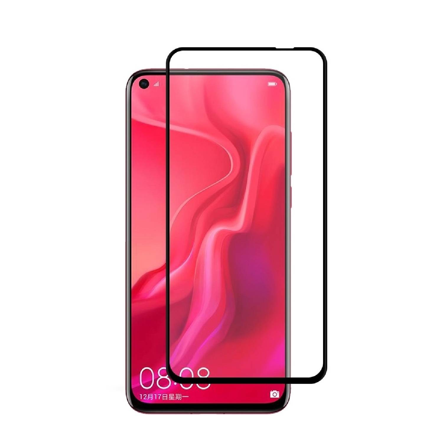 2x 9H Hartglas für Huawei Honor View 20 FULL COVER Panzerfolie Displayschutz SW Panzerglas Schutzglas Schutzfolie