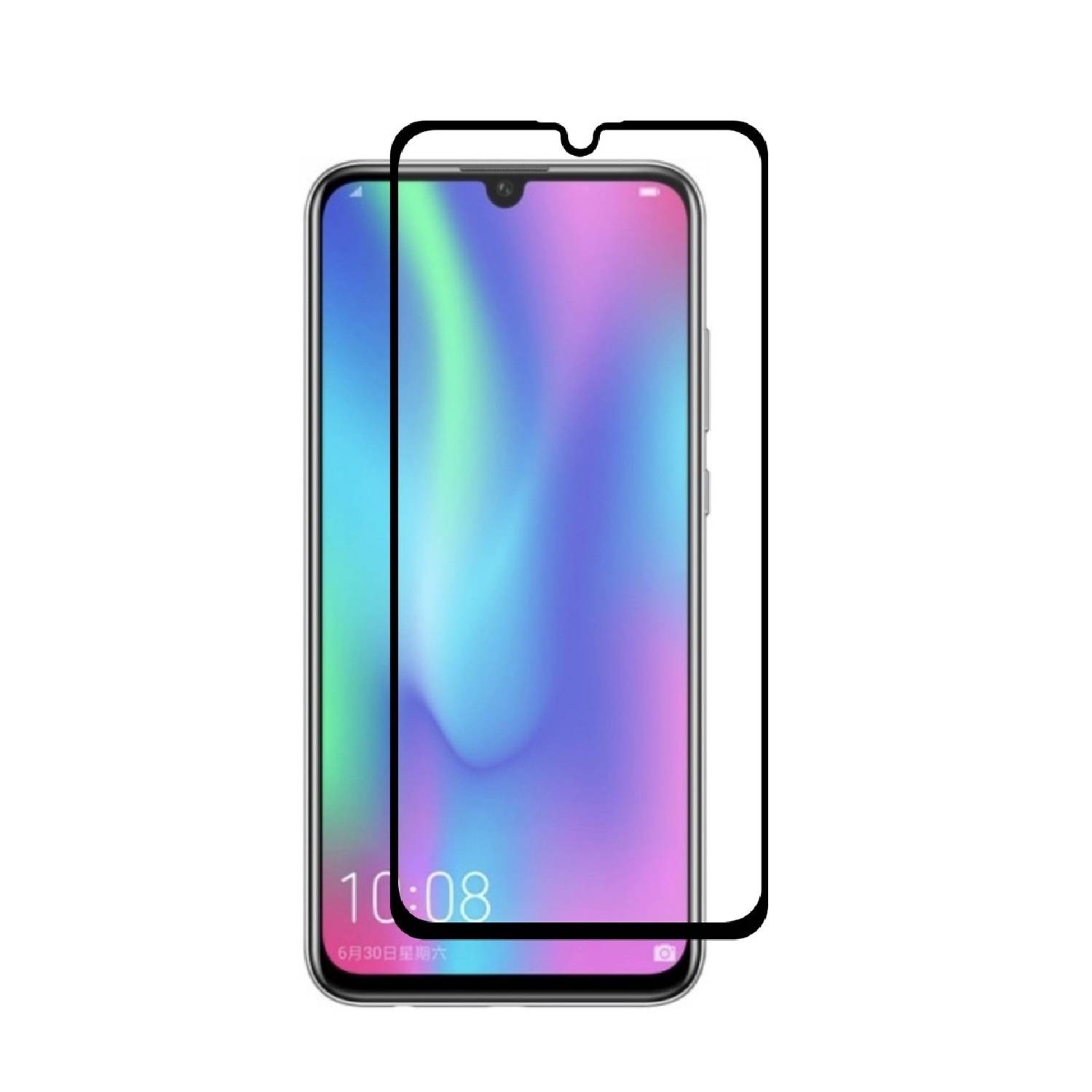 4x 9H Hartglas für Huawei Honor 10 Lite FULL Panzerfolie Displayschutz SW KLAR Panzerglas Schutzglas