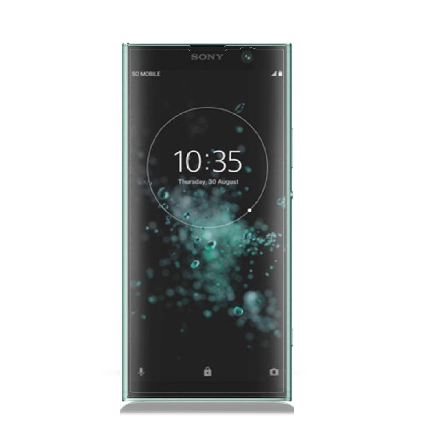 2x 9H Hartglas für Sony Xperia XA2 Plus FULL CURVED Panzerfolie Displayschutz KLAR Panzerglas Schutzglas Schutzfolie