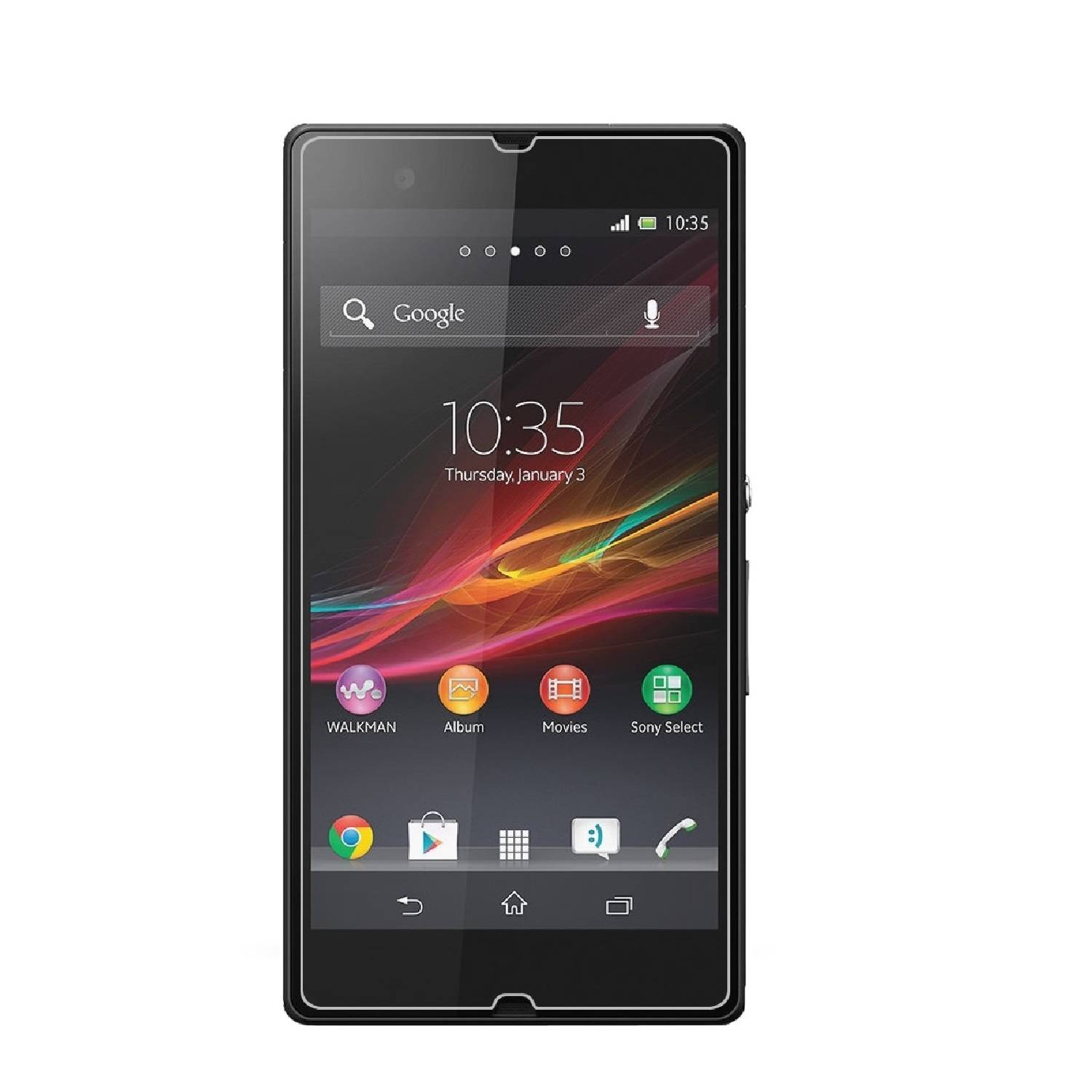 6x 9H Hartglas für Sony Xperia Z Panzerfolie Displayschutz KLAR Panzerglas Schutzglas Schutzfolie
