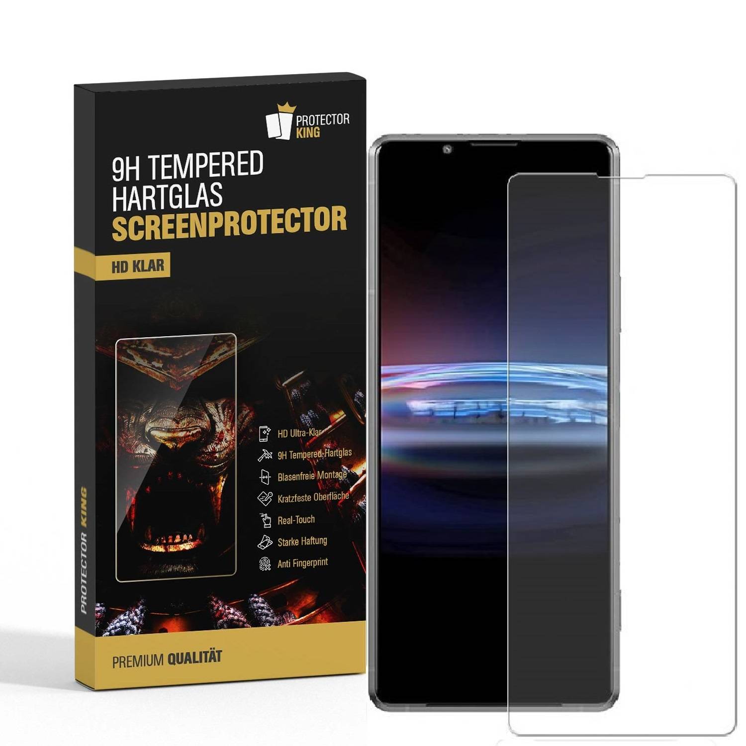 2x 9H Hartglas für Sony Xperia Pro-i Panzerfolie Displayschutz Schutzglas KLAR Panzerglas Schutzfolie