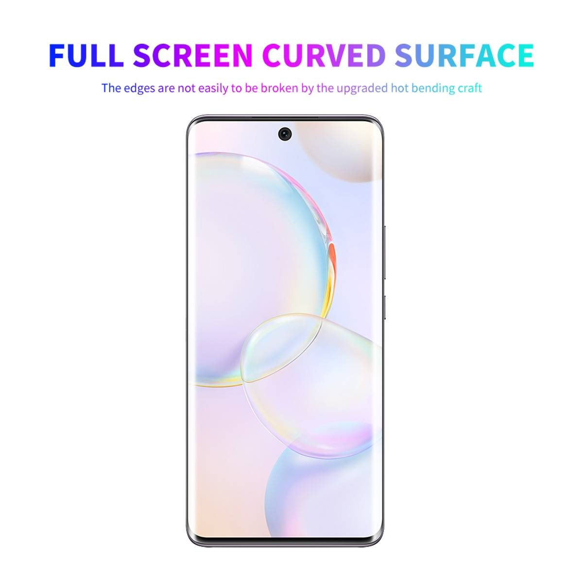 3x Panzerfolie für Huawei Honor 50 FULL SCREEN Displayschutz Schutzfolie KLAR Displayfolie Folie/ ANTI-SHOCK/ ANTI-KRATZ/ ANTI-BRUCH/ ANTI-SCHMUTZ