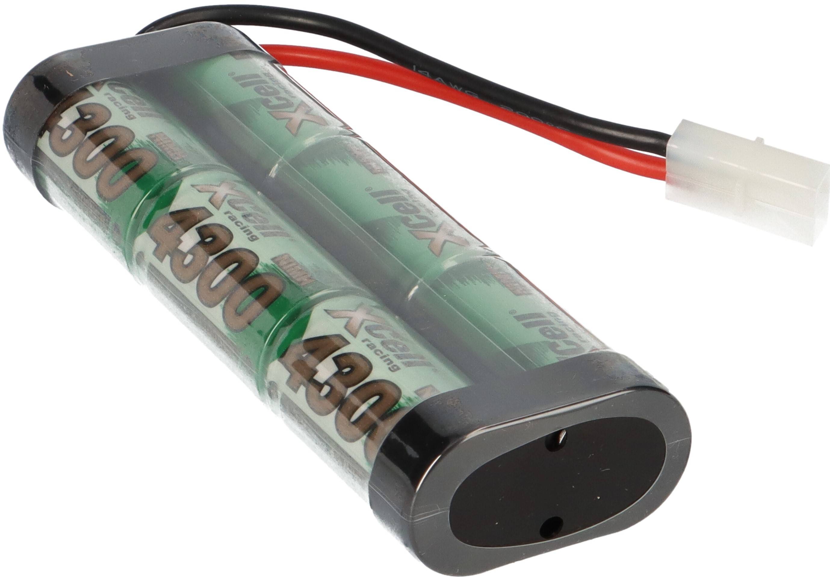 XCell RC-Pack 7,2V / 4300mAh - L2x3 Zelle Sub-C X4300SCR Tamiya-Stecker
