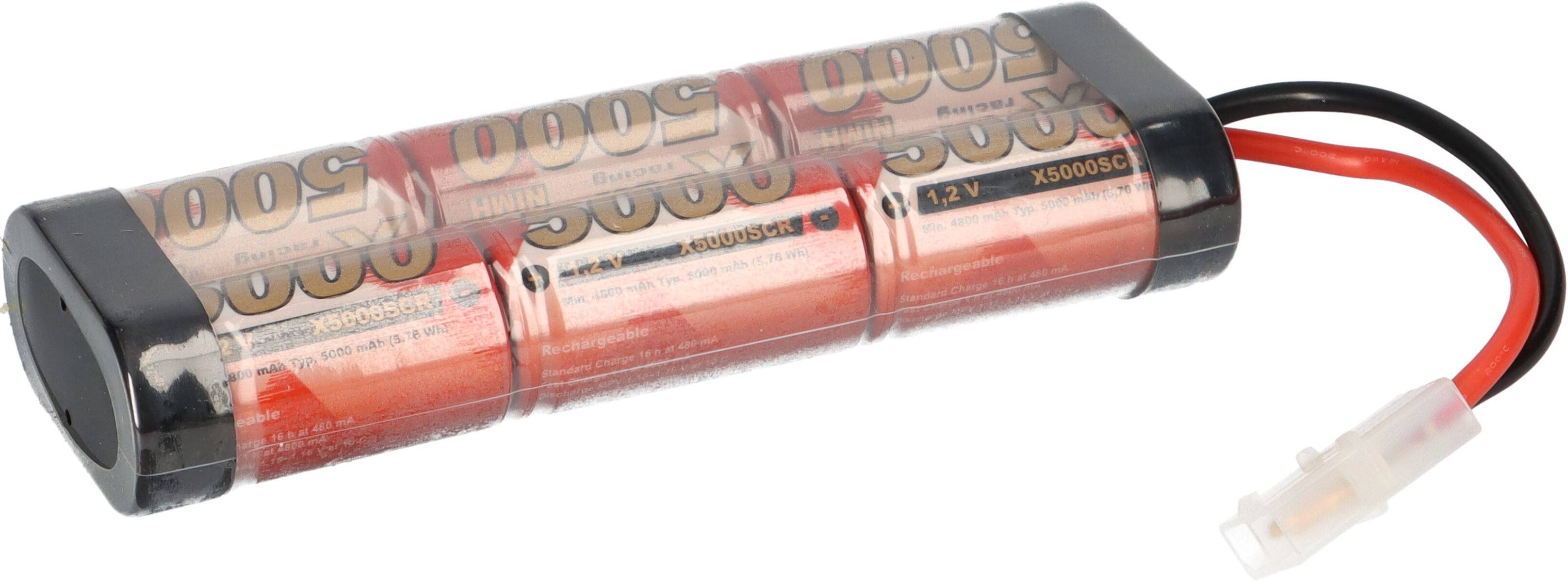 XCell RC-Pack 7,2V / 5000mAh - L2x3 Zelle Sub-C X5000SCR Tamiya-Stecker