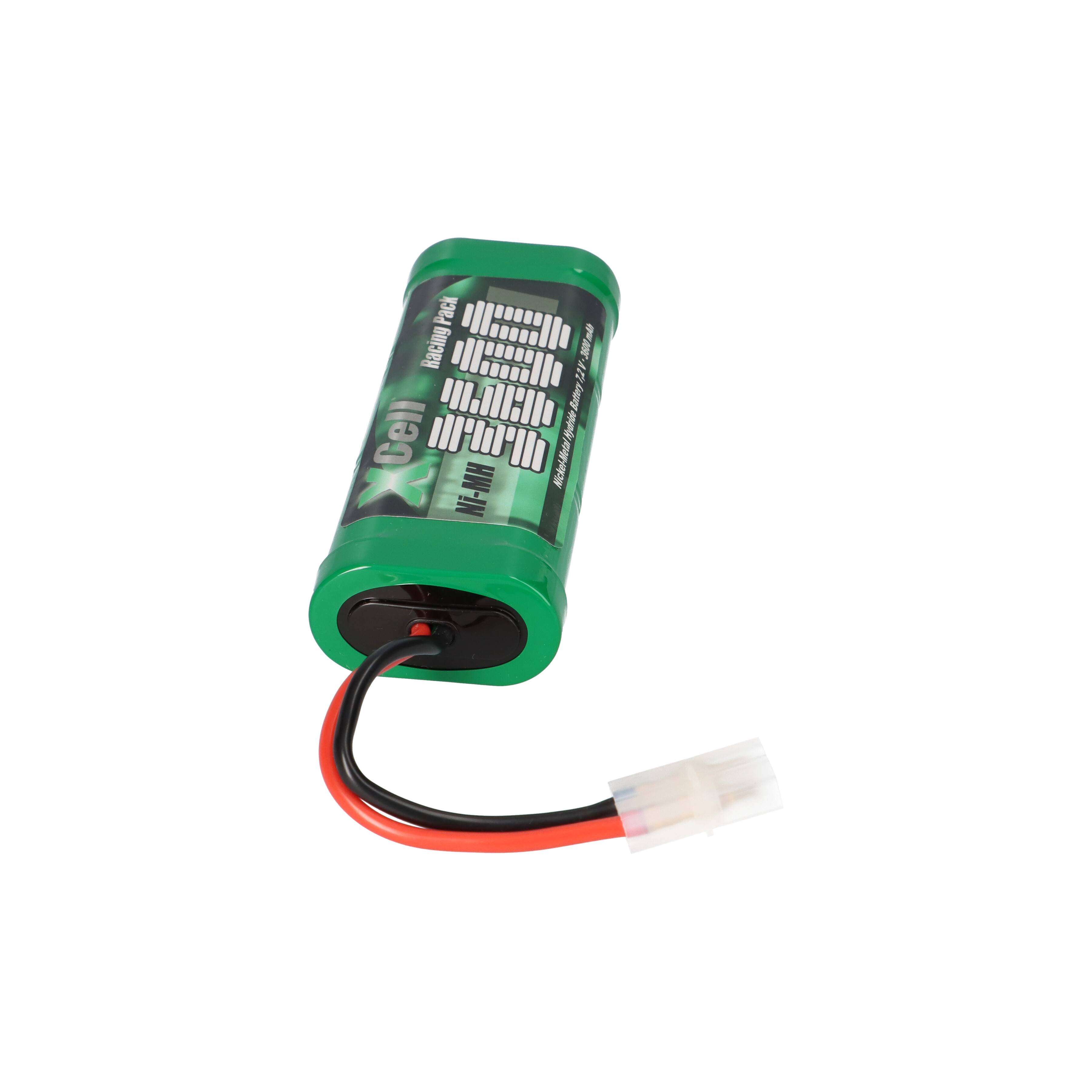 XCell RC-Pack 7,2V / 3600mAh - L2x3 Zelle Sub-C X3600SCR Tamiya-Stecker