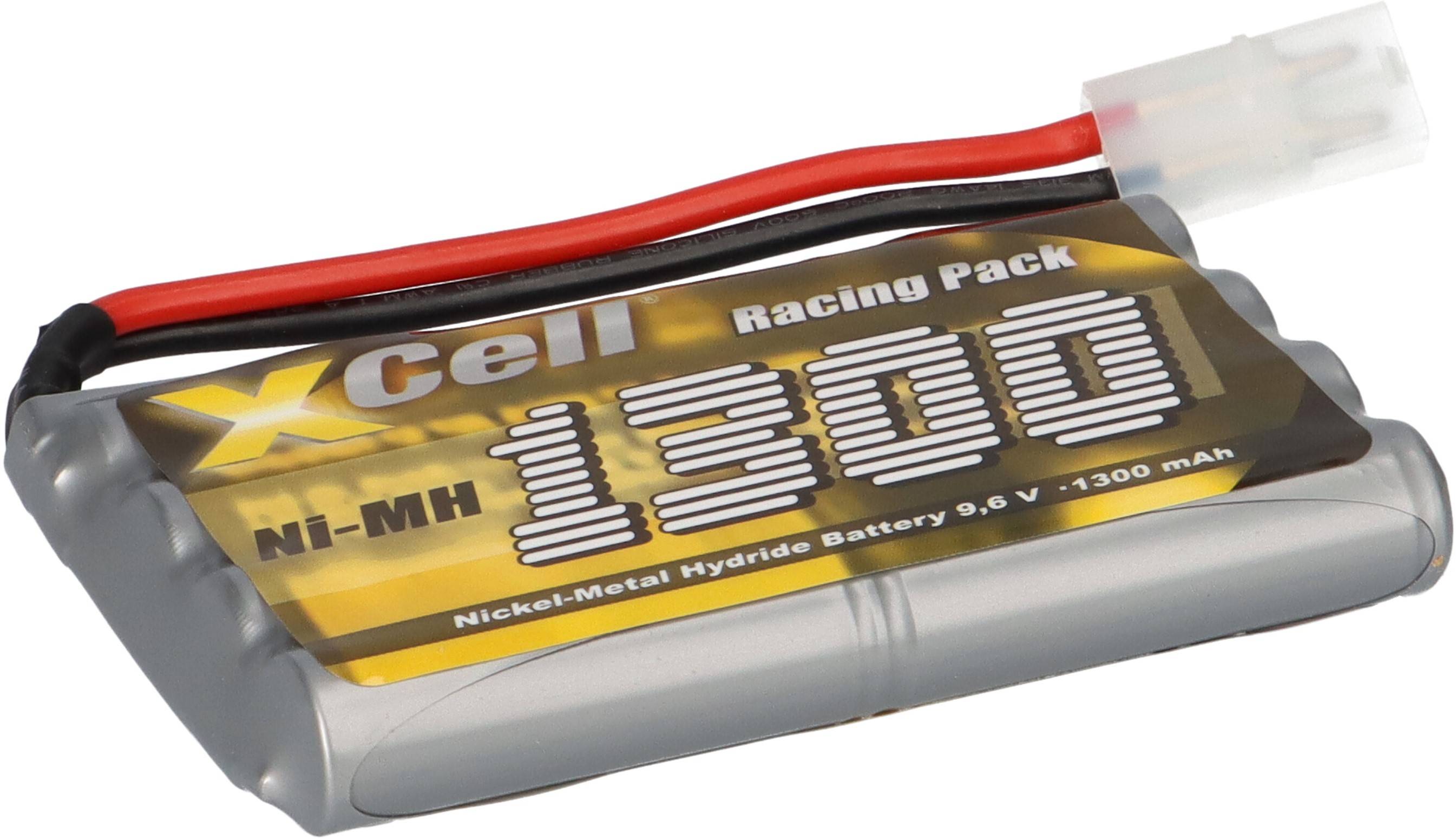 XCell RC-Pack 9,6V / 1300mAh - L4x2 Tamiya-Stecker Zelle AA