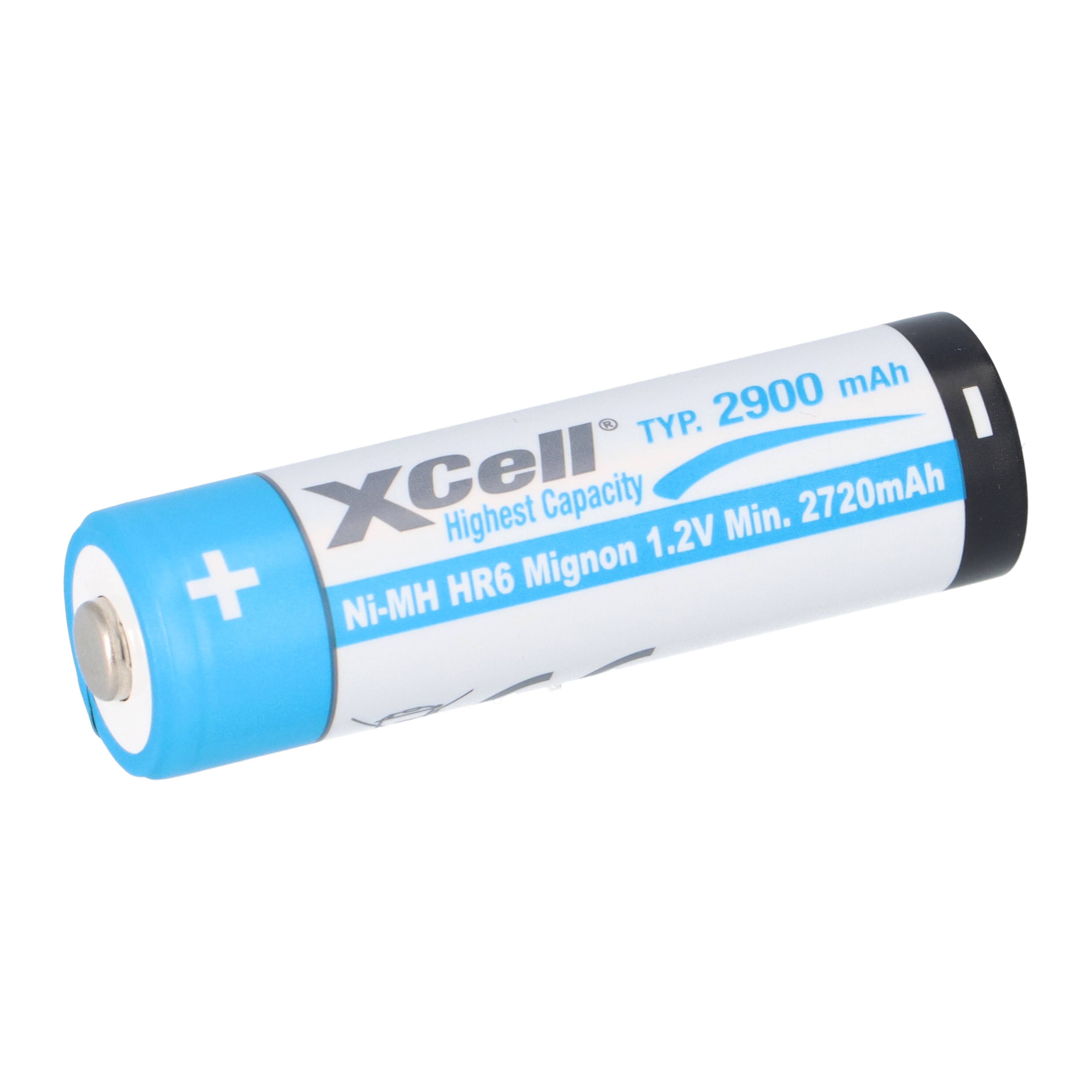 XCell Mignon AA Akku Ni-MH 1,2V 2900mAh
