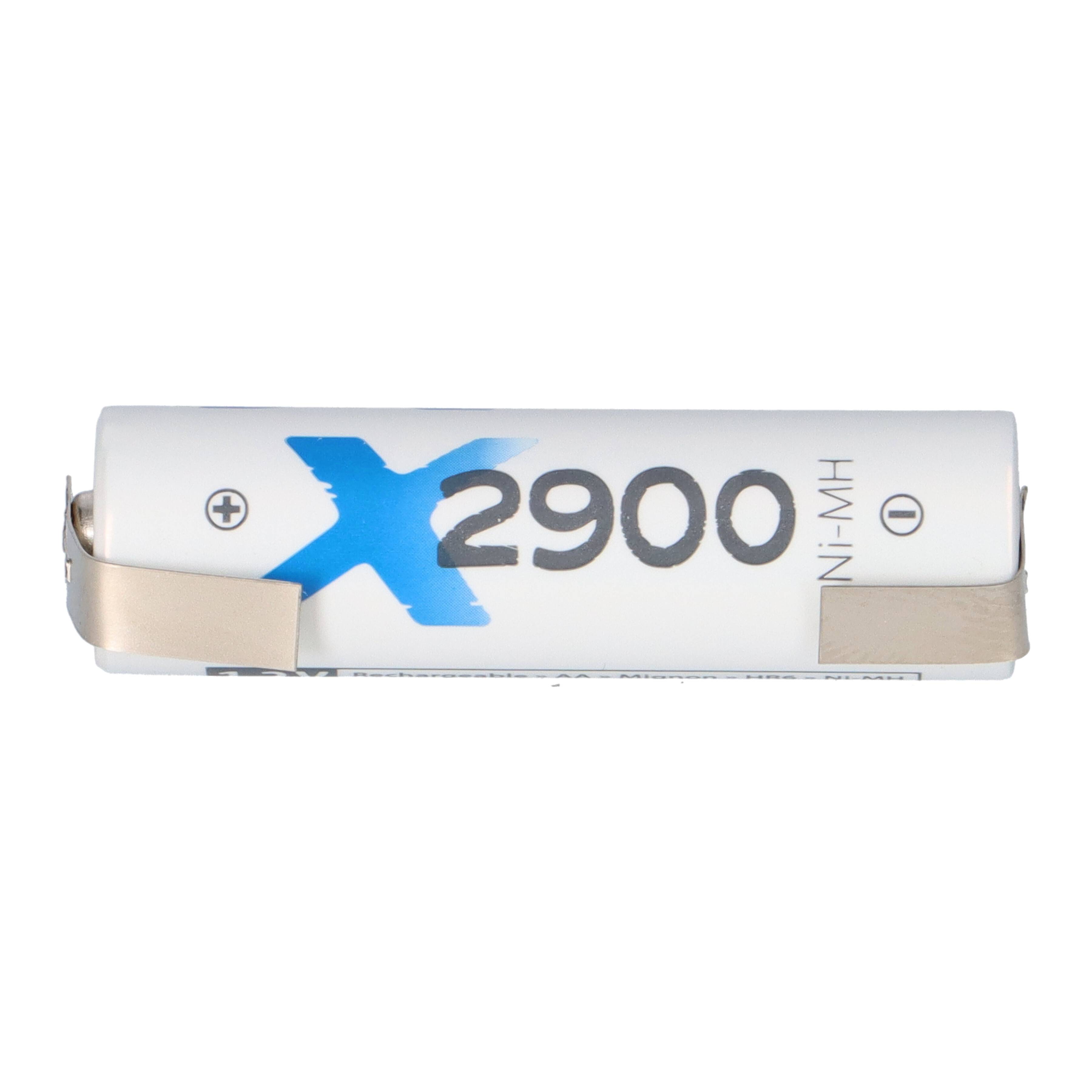 XCell Mignon AA Akku Ni-MH 1,2V 2900mAh U Lötfahne