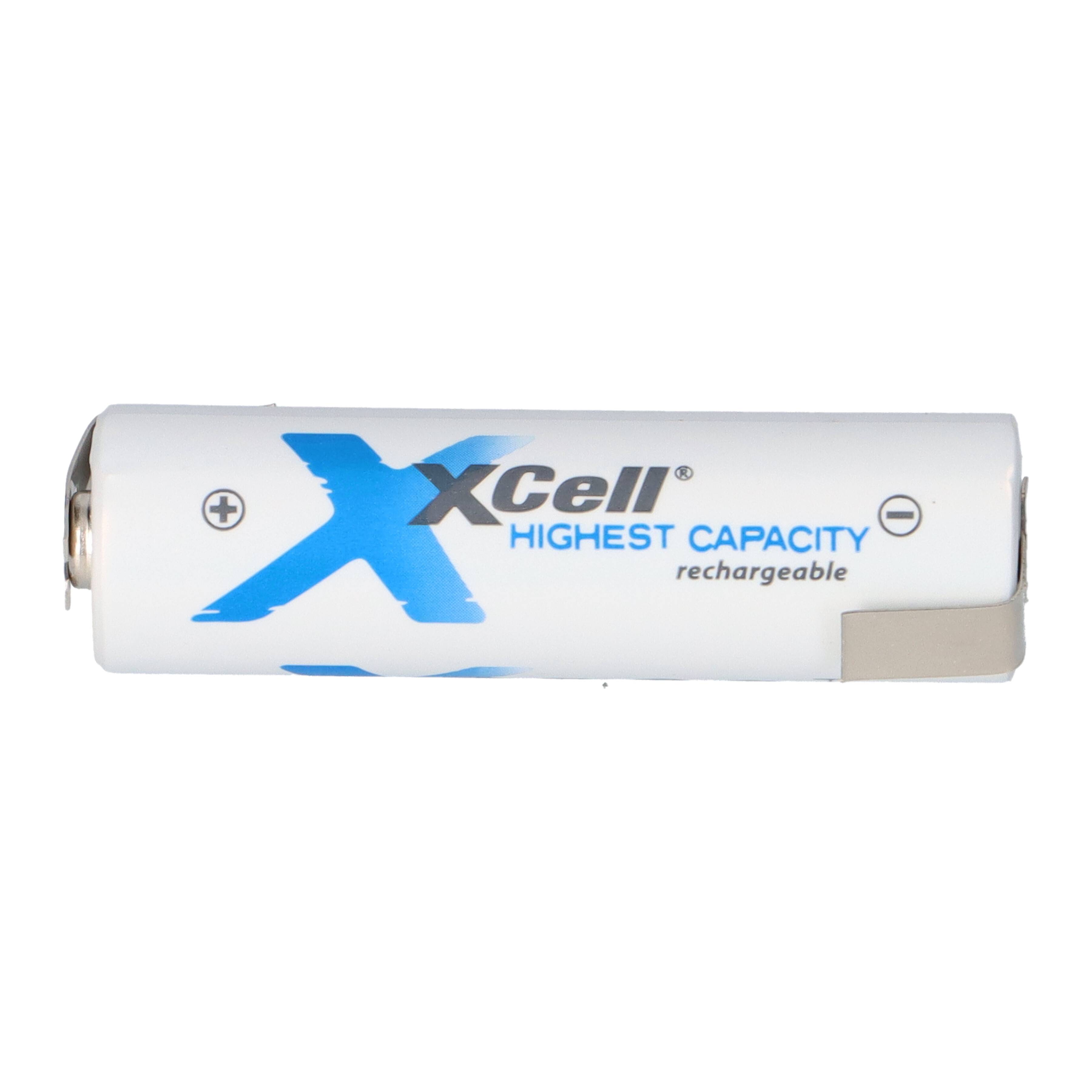 XCell Mignon AA Akku Ni-MH 1,2V 2900mAh Z Lötfahne