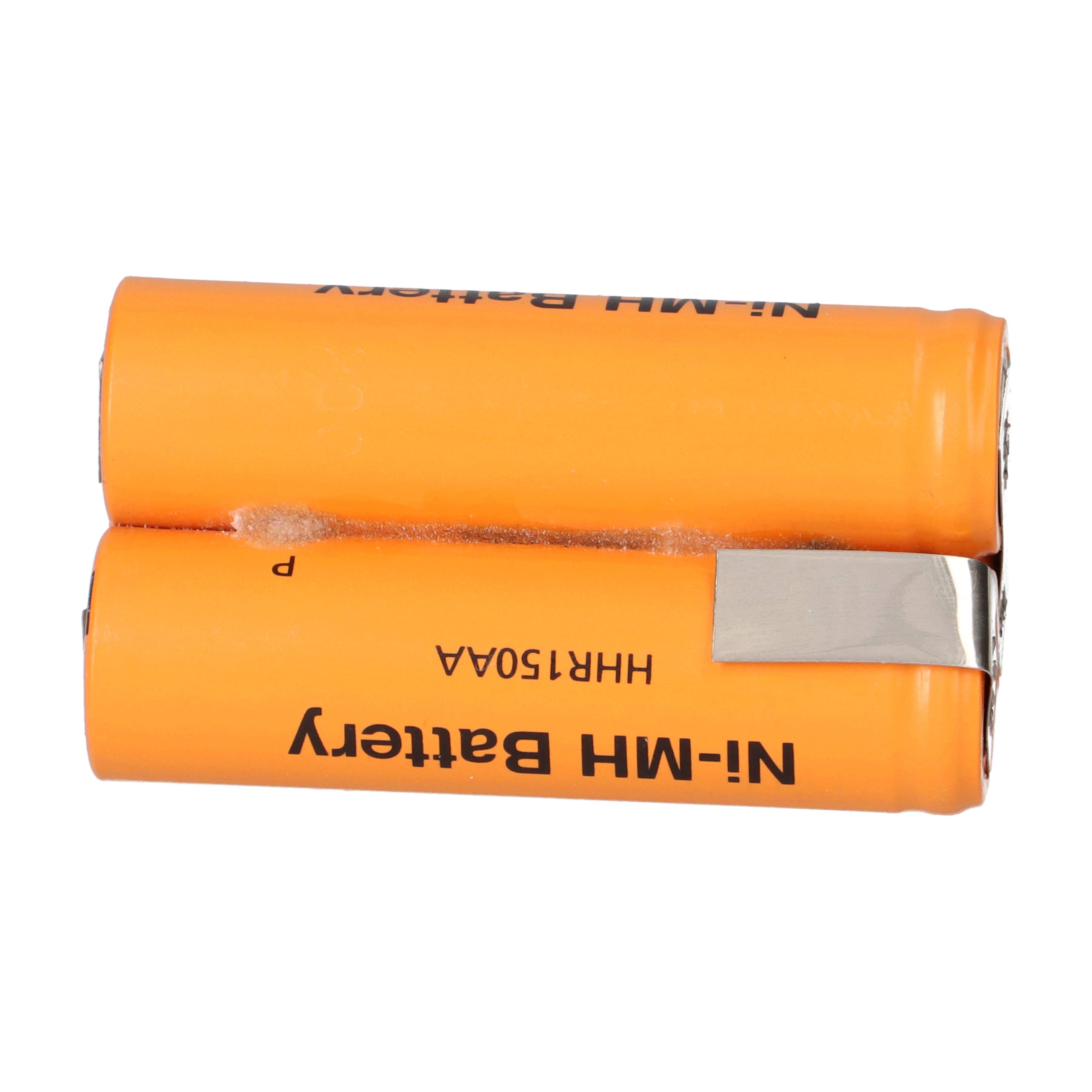 Akkukonfektion Pyramide 3,6V 1.500mAh NiMH AA Mignon Industriezelle