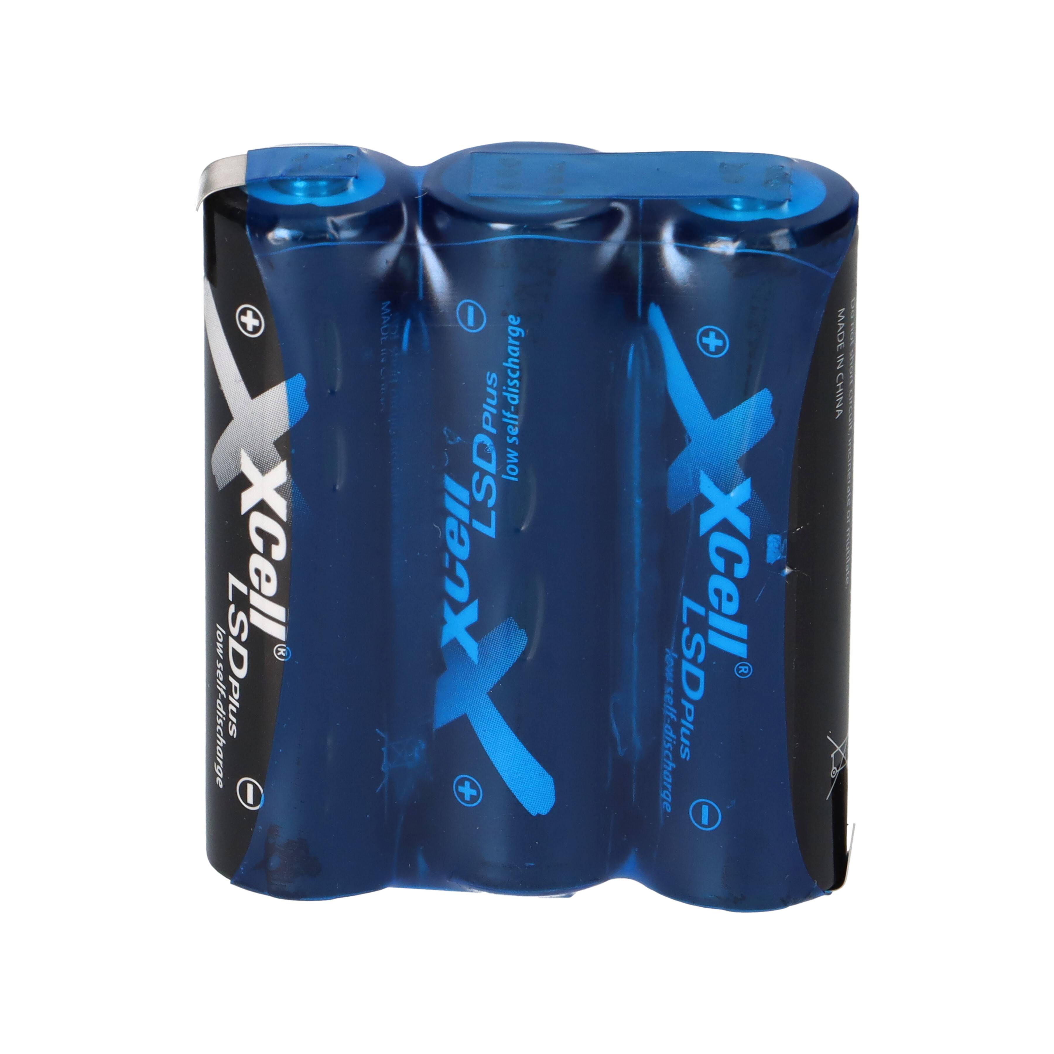 Akkupack 3,6V 2550mAh AA LSD schnelladefähig F1x3