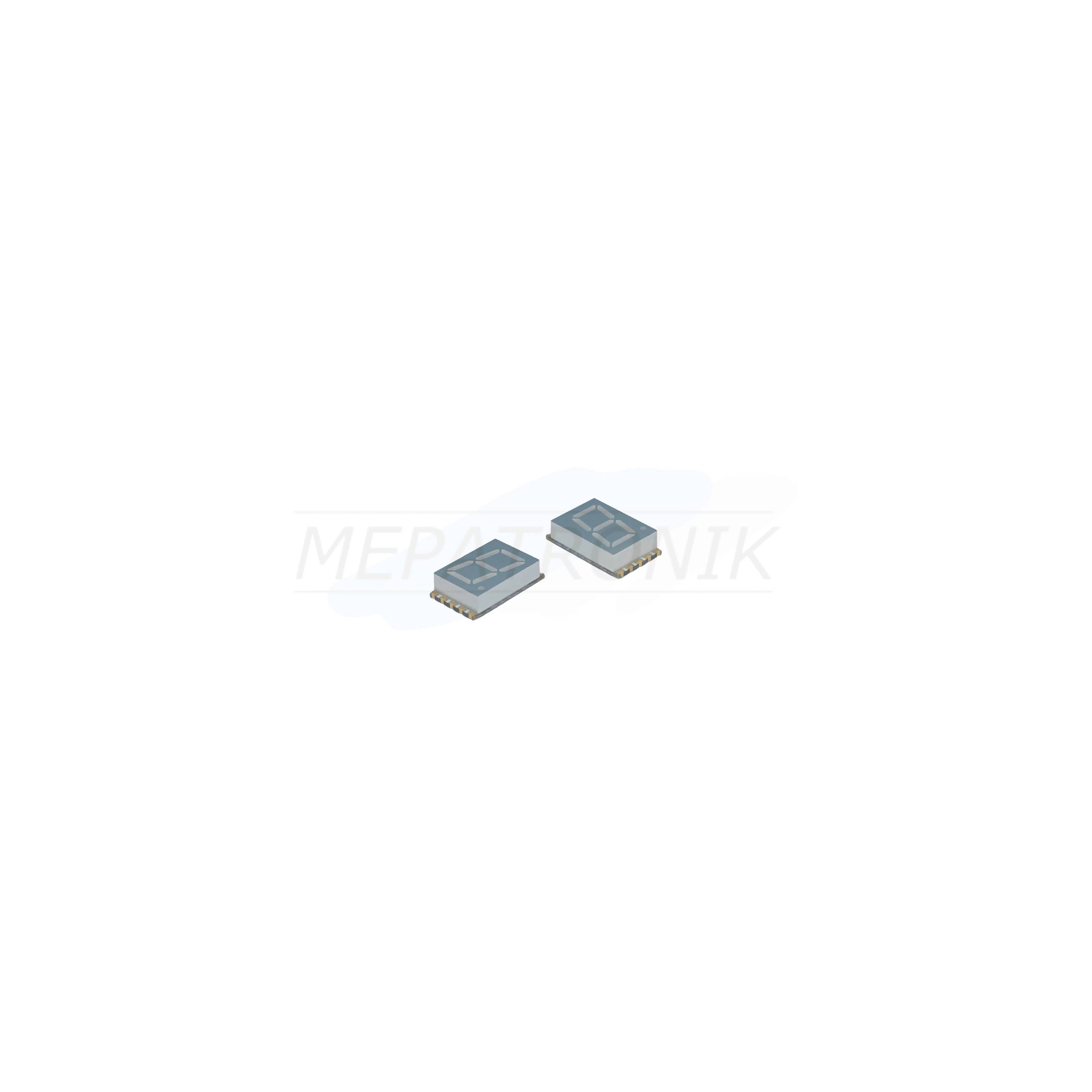 KCSC56-105 7-Segment-Anzeige-1 ZEICHEN SMT LEUCHTDIODE ROT | Set 400 Stück