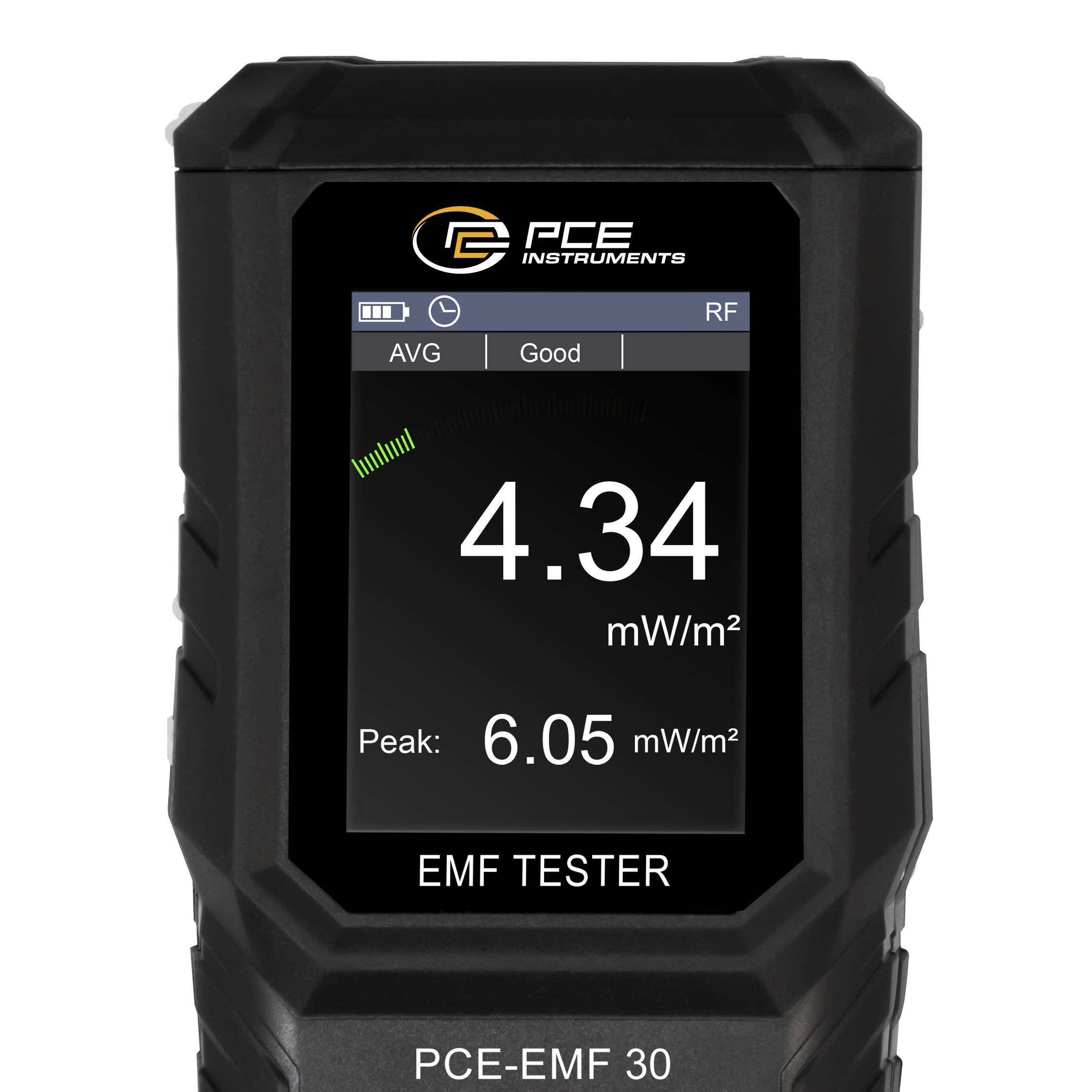 PCE Instruments EMF-Tester PCE-EMF 30 Magnetfeld bis 999,9 mG |Große Bandbreite |1 MHz … 10GHz |5 Hz … 3500 MHz
