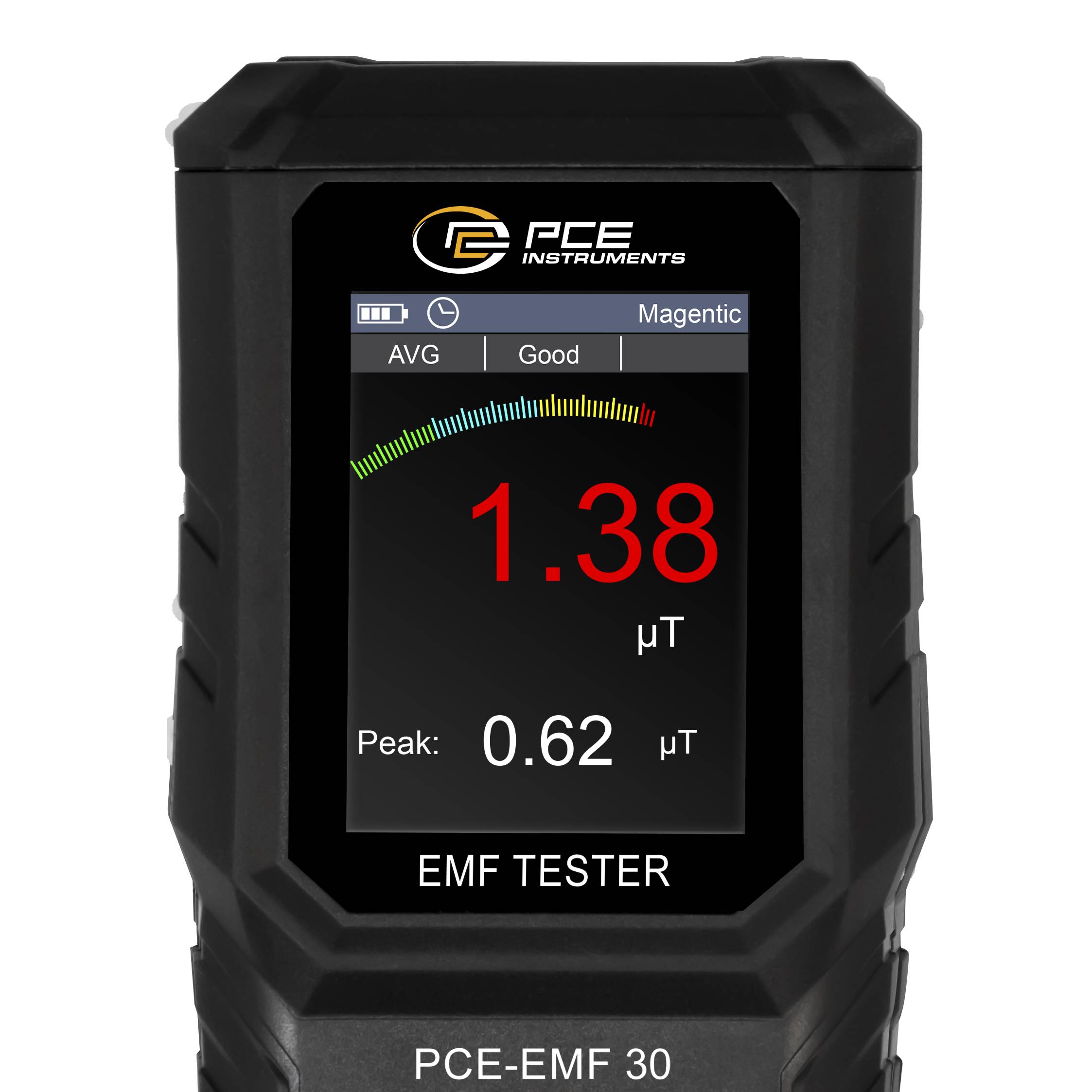 PCE Instruments EMF-Tester PCE-EMF 30 Magnetfeld bis 999,9 mG |Große Bandbreite |1 MHz … 10GHz |5 Hz … 3500 MHz
