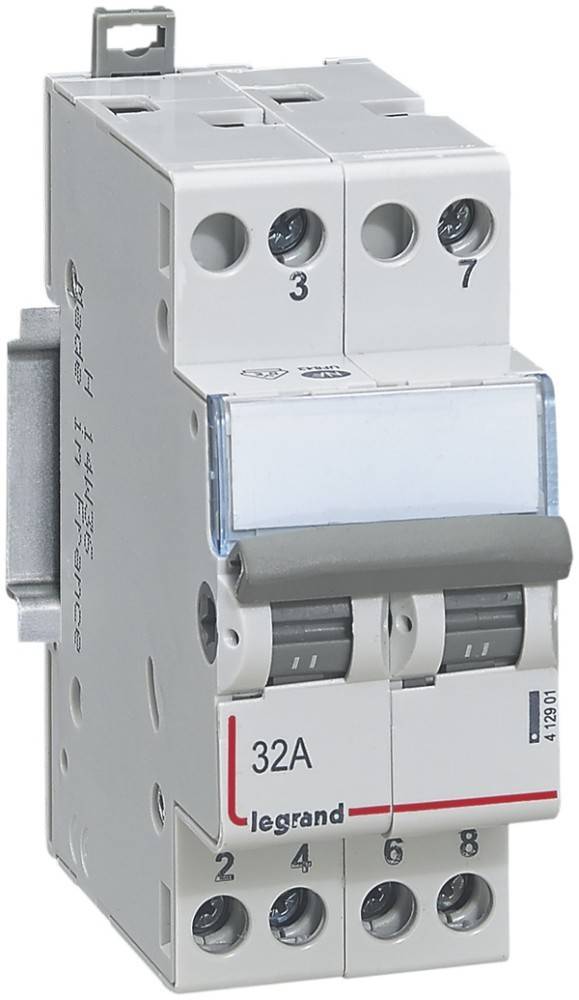5 Stk. Legrand Reiheneinbauschalter 412903