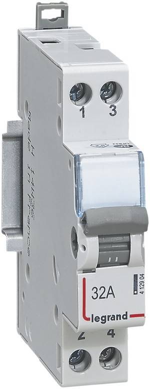 10 Stk. Legrand Reiheneinbauschalter 412904