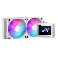 ASUS ROG RYUJIN III 240 ARGB - White Edition - Prozessor-Flüssigkeitskühlsystem - Kühlergröße: 240 mm - (für: AM4, LGA12