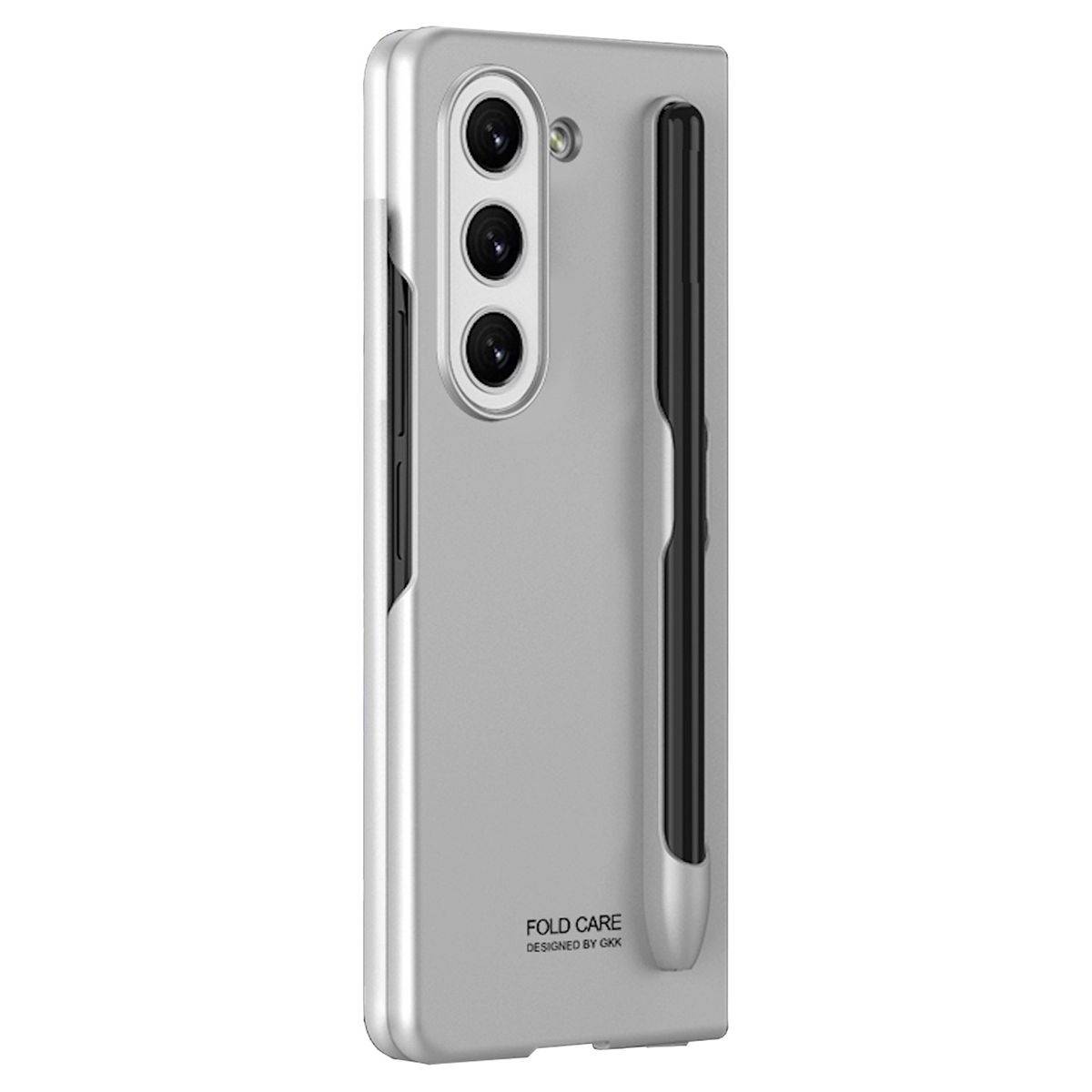 Für Samsung Galaxy Z Fold5 5G Schutzhülle mit Stift-Halter Handyhülle