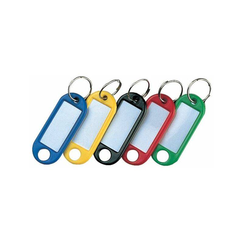 RESKAL Schlüsselanhänger mit Ring, Durchmesser: 14 mm, blau