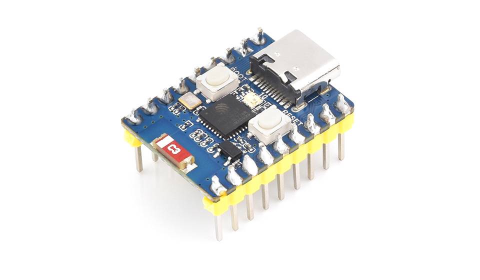 WaveShare ESP32-C3 Mini Development Board Pre-Soldered160MHz 2.4GHz Wi-Fi BT 5