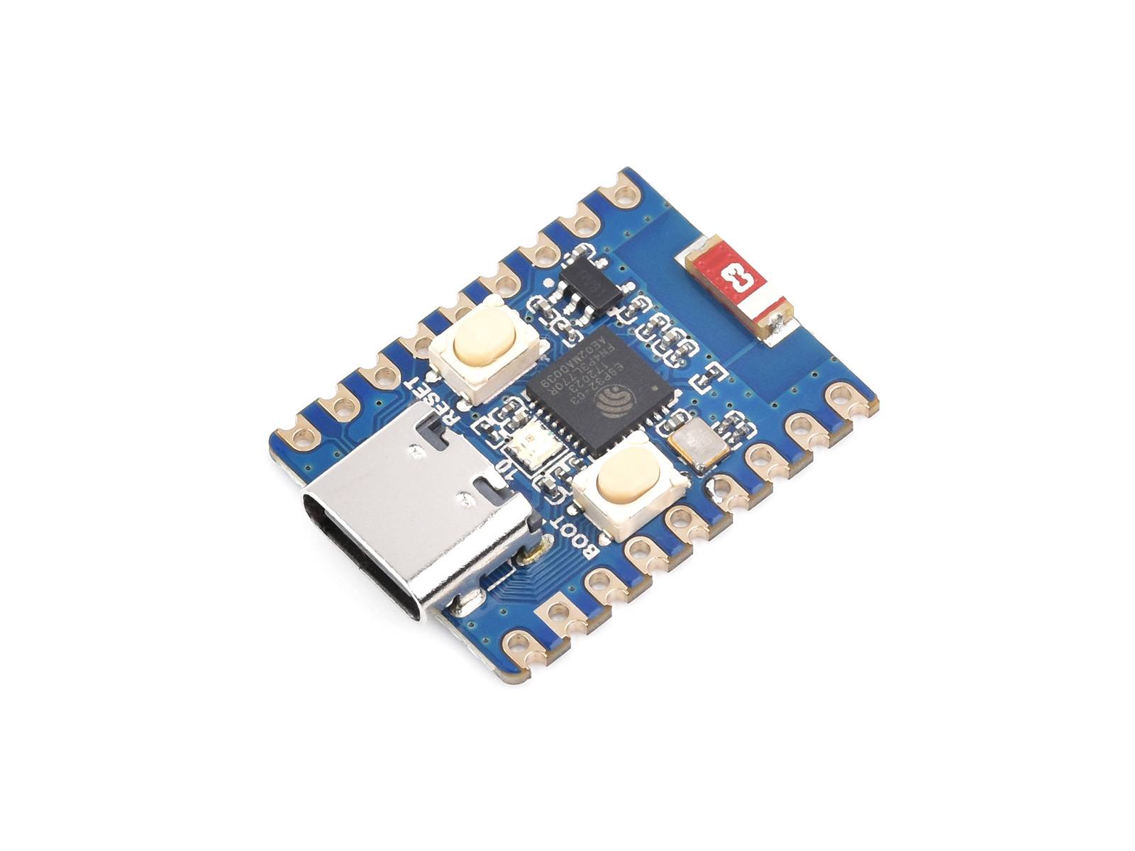 WaveShare ESP32-C3 Mini Development Board ESP32-C3FN4 160MHz 2.4GHz Wi-Fi Bluetooth 5