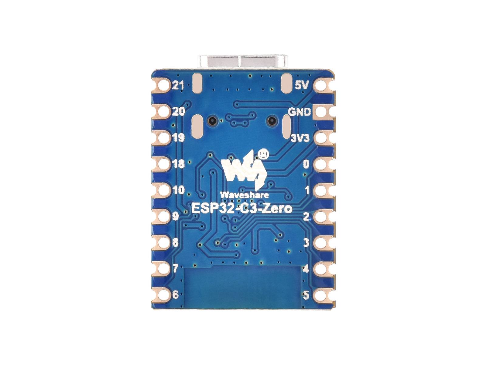 WaveShare ESP32-C3 Mini Development Board ESP32-C3FN4 160MHz 2.4GHz Wi-Fi Bluetooth 5