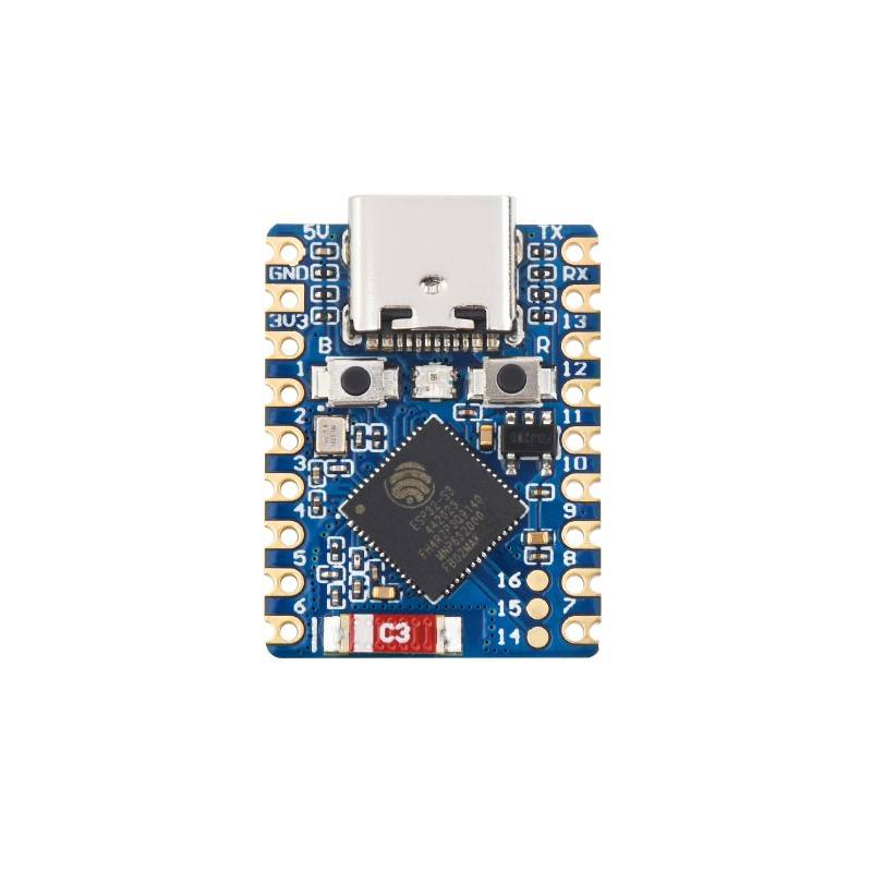 WaveShare ESP32-S3 Mini Development Board ESP32-S3FH4R2 240MHz 2.4GHz Wi-Fi Bluetooth 5