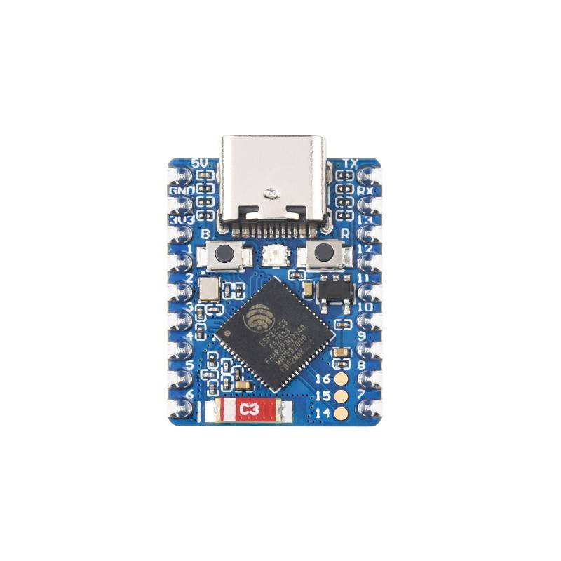 WaveShare ESP32-S3 Mini Development Board Pre-Soldered ESP32-S3FH4R2 240MHz 2.4GHz Wi-Fi Bluetooth 5