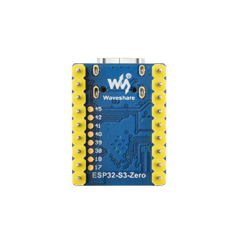 WaveShare ESP32-S3 Mini Development Board Pre-Soldered ESP32-S3FH4R2 240MHz 2.4GHz Wi-Fi Bluetooth 5