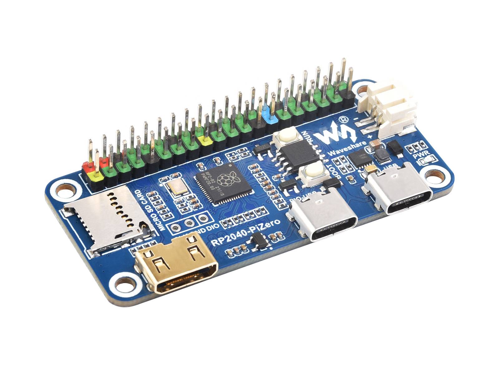 WaveShare RP2040-PiZero Development Board RP2040 Dual-core Processor
