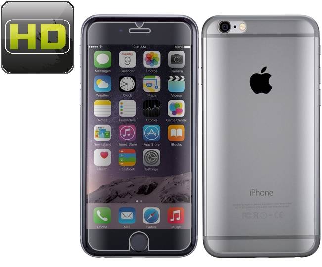 4x Displayschutzfolie für iPhone 6 Plus Displayfolie Schutzfolie HD KLAR F/B