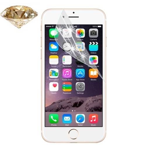 3x Displayschutzfolie Schutzfolie GOLD DIAMANT GLITZER für iPhone 6 6S HD KLAR