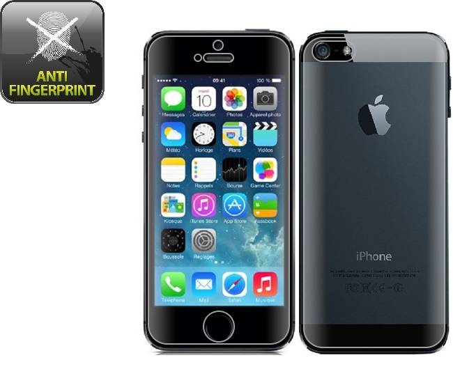 4x Displayschutzfolie für iPhone 5 5S 5C 5E ANTI-REFLEX Displayfolie MATT F/B