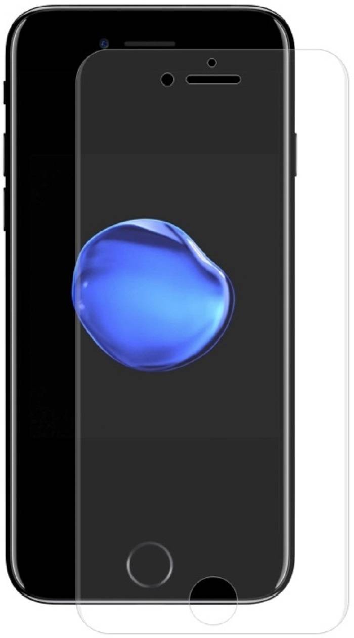 2x 9H Nano-Glass für iPhone 8 FULL COVER 3D KLAR Anti-Shock Anti-Bruch Anti-Stoß Anti-Schmutz Panzernanoglas Displayschutz Schutzfolie Panzerfolie