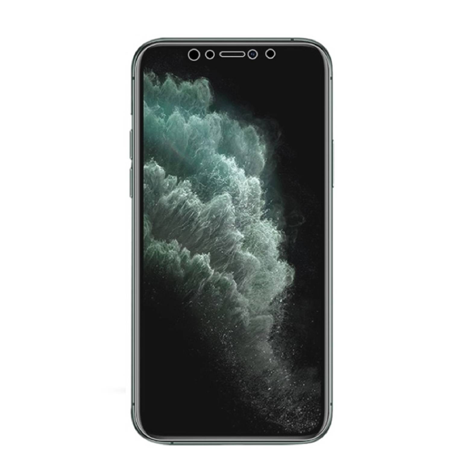 2x Displayschutzfolie für iPhone X Displayfolie ANTI-REFLEX FULL COVER MATT
