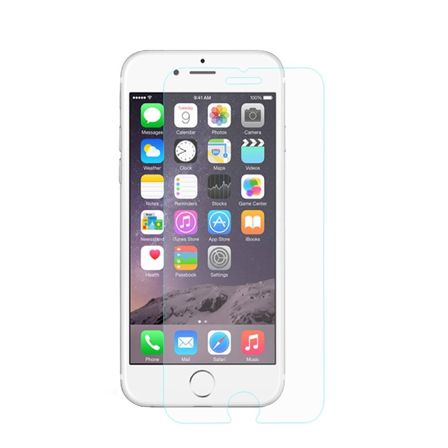 6x 3D A++ 9H Hartglas für iPhone 7 Displayschutz Schutzglas Schutzfolie Panzerfolie Panzerglas Displayglas Tempered Glasfolie Sicherheitsglas