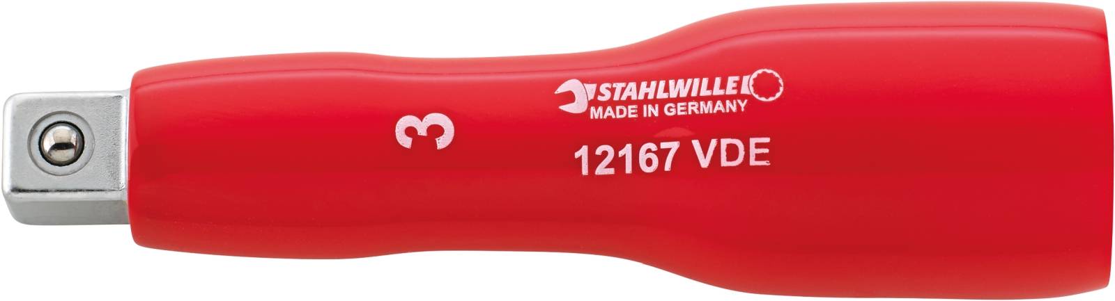 3/8" VDE-Steckschlüsselverlängerung L.175mm