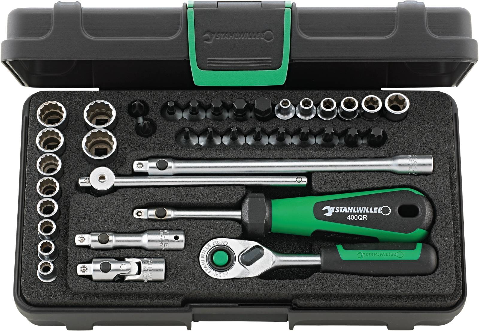 Steckschlüsselsatz 40D/40TX/44KTX/32/6QR 38tlg.