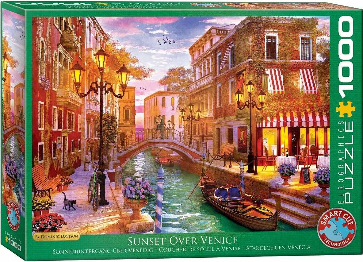 EUROGRAPHICS Sonnenuntergang über Venedig Puzzle 1000 Teile