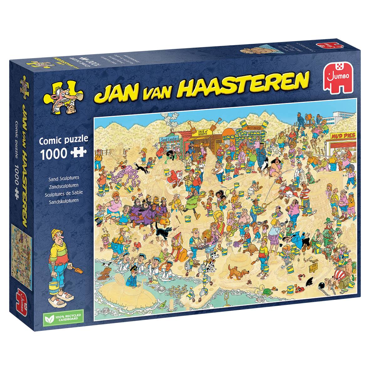 Jumbo Spiele 20071 Jan van Haasteren Sandskulpturen 1000 Teile Puzzle