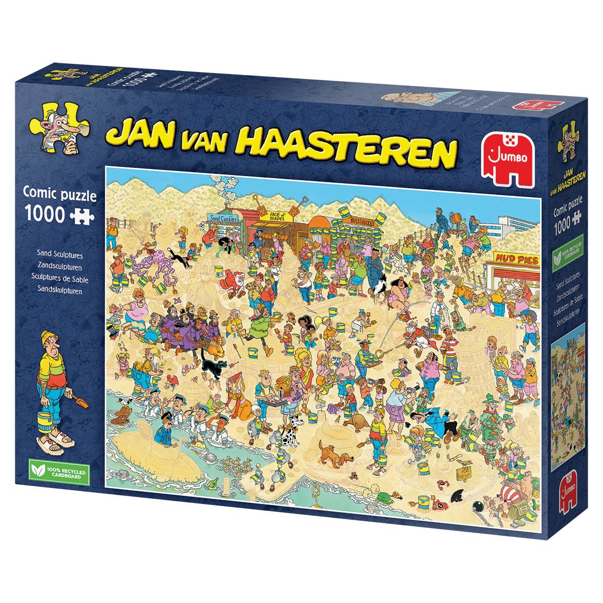 Jumbo Spiele 20071 Jan van Haasteren Sandskulpturen 1000 Teile Puzzle